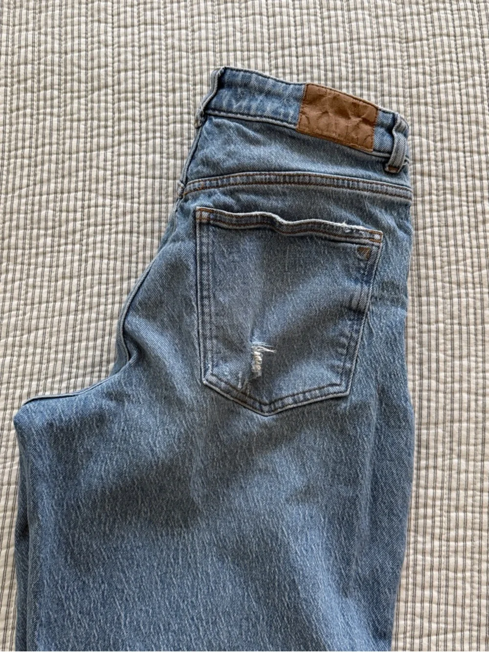Madewell Curvy Perfect Vintage Wide-Leg Crop Jean Hallstead Wash - Picture 10 of 13